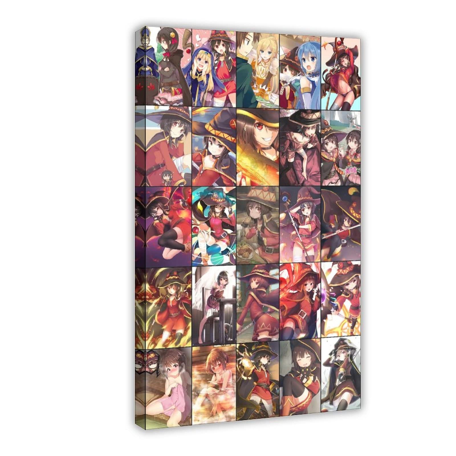 Anime Konosuba: A Blessing for A Better World 19 Canvas Wall Art Print - 24x36 Inch (60x90cm) Premium Poster for Living Room & Bedroom Decor - Perfect for Anime Fans & Home Decoration