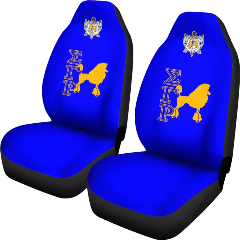 Premium Sigma Gamma Rho Car Seat Covers - Universal Fit, Durable & Stylish - Perfect for Cars, Trucks & SUVs - Protect Your Seats in Style for Daily Commute & Road Trips