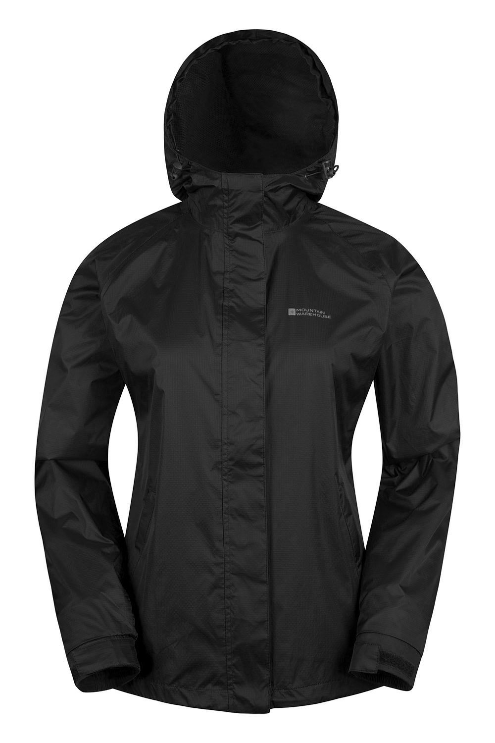 Mountain Warehouse Torrent Women's Waterproof Rain Jacket with Taped Seams - Lightweight Windproof Outdoor Jacket for Hiking, Camping & Travel