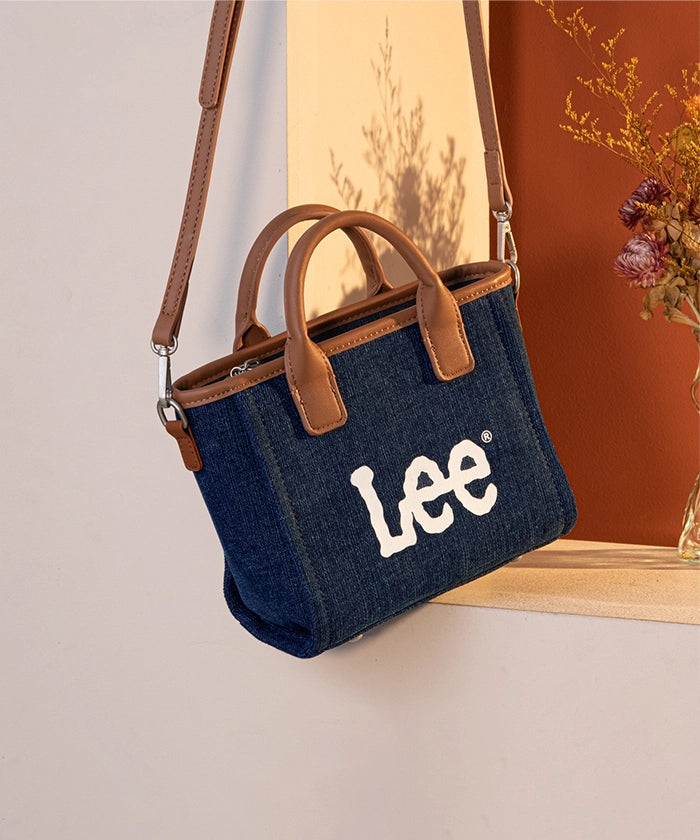 Lee Women's Denim Crossbody Bag - Stylish & Durable for Everyday Use, Travel, and Shopping