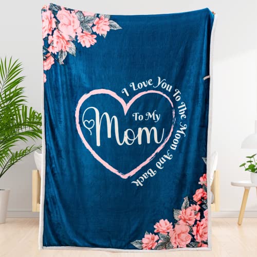 Blue Mom Blanket