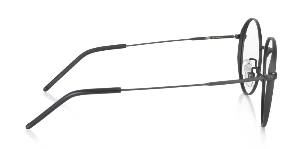 Jins Sabae 008 Eyeglasses - Lightweight Titanium Frame, Blue Light Blocking, Anti-Reflective Lenses for Men & Women | Perfect for Office Work, Gaming & Screen Time Protection