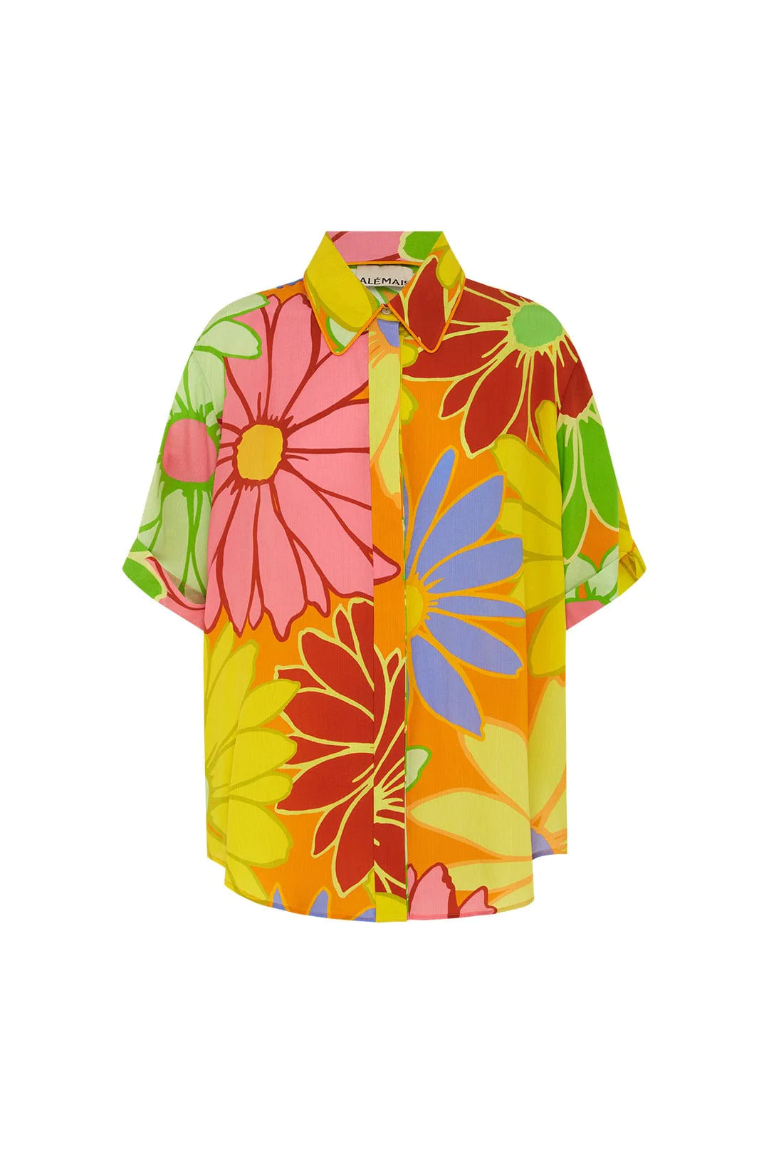 FLORENTINA Women's Silk Blouse - Elegant Long Sleeve Button Down Shirt for Work & Evening Wear - Luxury Silk Top for Office, Party & Special Occasions