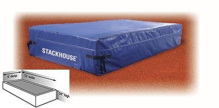 Stackhouse High Jump Pit Ground Cover - Durable and Safe Landing Mat for Elementary School Track & Field Events - Perfect for Gym Class, Sports Training, and Athletic Competitions