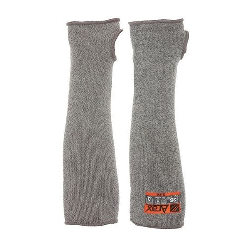 ARAX PRO A5SLE35 Level 5 Cut Resistant & Heat Resistant Safety Sleeve (35cm) - Ideal for Kitchen, Construction & Industrial Work Protection