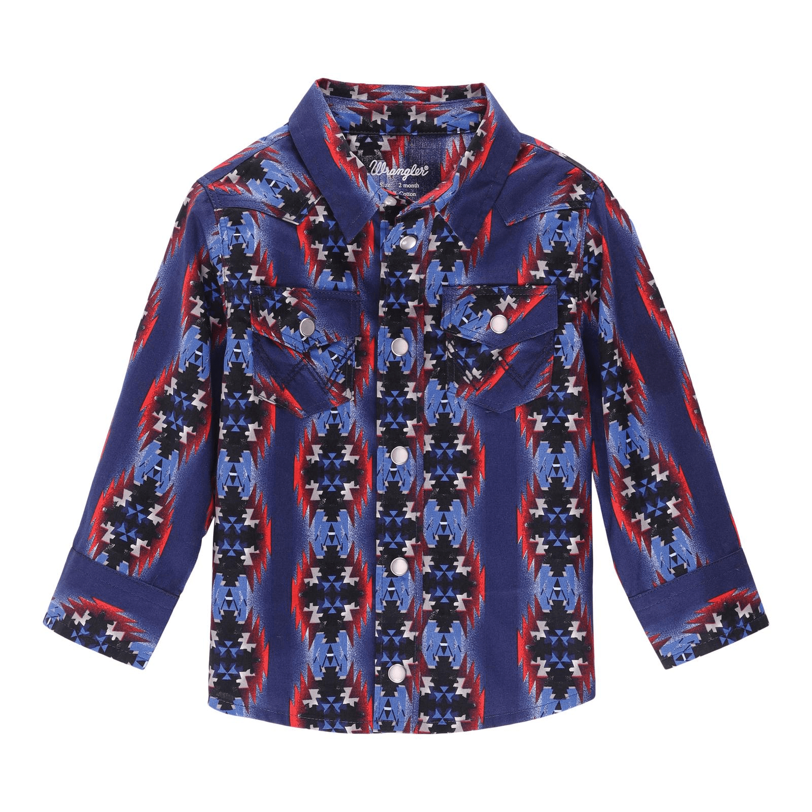 Wrangler Checotah Snap Shirt for Boys & Toddlers - Comfortable Western Style Shirt for Playdates, School & Outdoor Adventures