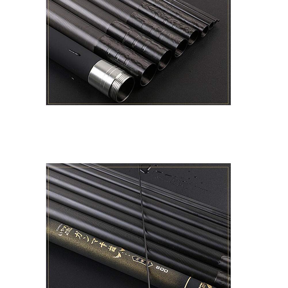 Super Hard Ultralight Carbon Fishing Rod 8-15 Meters Long Distance Big Fish Pole - Perfect for Saltwater & Freshwater Fishing, Surf Casting, and Offshore Angling
