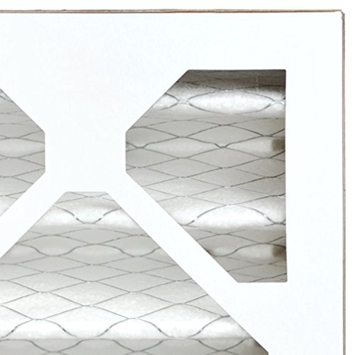 AIRX WICKED CLEAN AIR 16x25x4 MERV 13 Pleated HVAC Air Filter - 6-Pack for AC, Furnace & Home Air Purification | Made in USA | Ideal for Allergies, Pets & Dust Control in Bedrooms, Living Rooms & Offices