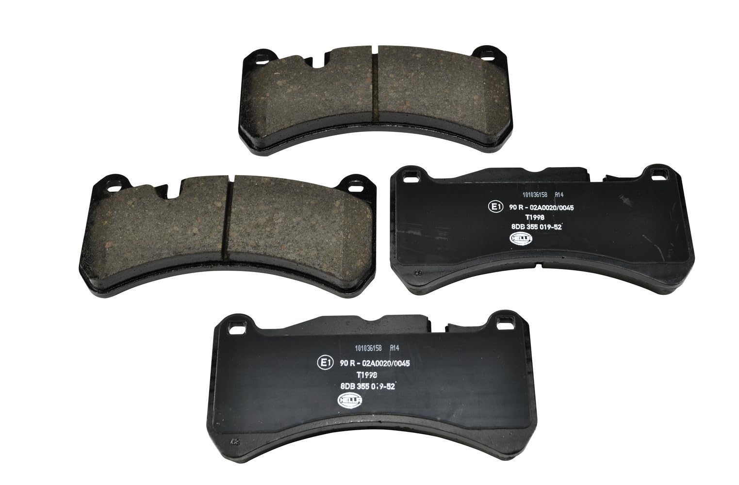 Pagid 355019521 Premium Disc Brake Pad Set - High Performance Brake Pads for Smooth & Safe Driving - Perfect for Daily Commute & Highway Travel