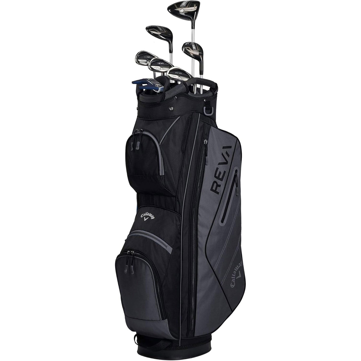 Callaway Reva Graphite 8-Piece Women's Left Hand Complete Golf Set - Perfect for Beginners & Lady Golfers on the Course