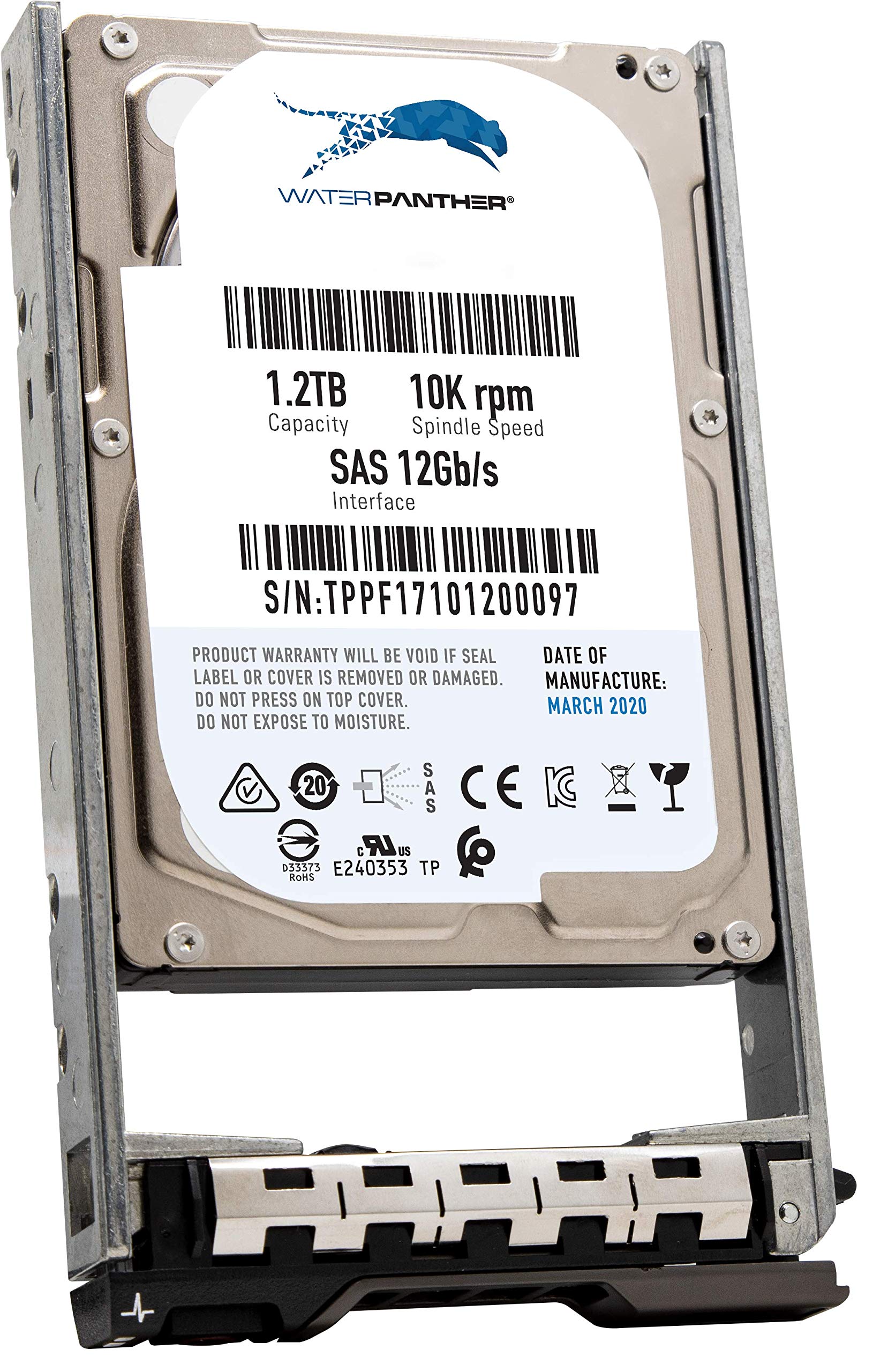 1.2TB 10K RPM SAS 12Gb/s 2.5