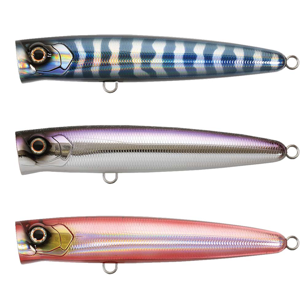 Bassday Bungy Poppers - Topwater Fishing Lures for Bass, Trout, and Saltwater - Perfect for Freshwater and Saltwater Angling Adventures