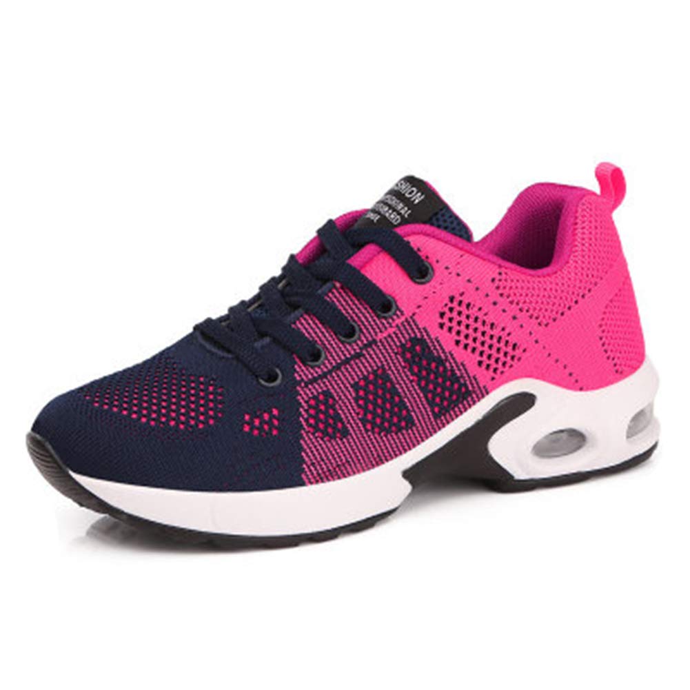 HROYL Women's Split Sole Dance Sneakers - Non-Slip Jazz Shoes for Fitness, Sports & Dance (Model 716-1722) | Perfect for Jazzercise, Zumba & Studio Performances