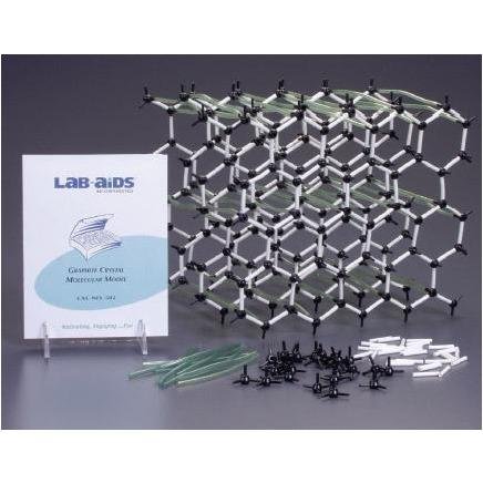 Graphite Crystal Molecular Model Kit - Science Classroom & Lab Supplies for Chemistry Education - Perfect for Students & Teachers