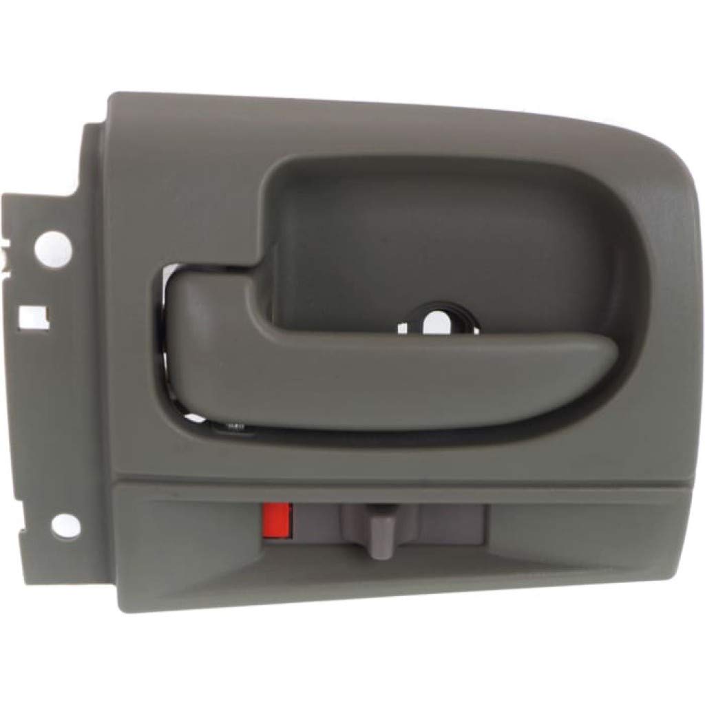 DG Dakota Interior Door Handle Gray - Driver Side (2001-2004) | With Lock Button | For Car Repair