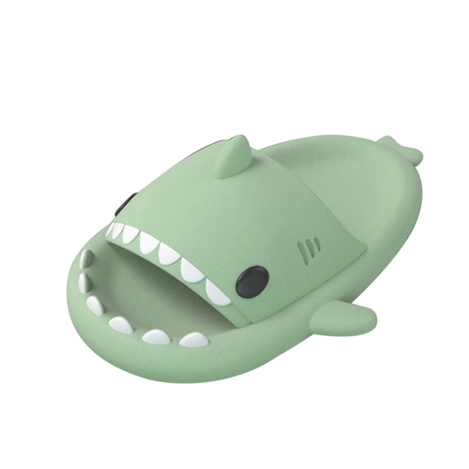 **Comfortable Shark Cloud Slides for Women - Soft Sole Bubble Slippers for Indoor & Outdoor Use - Perfect for Beach, Pool, and Lounge Wear**