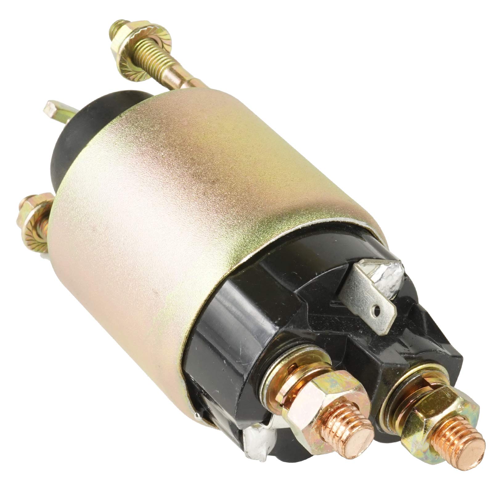 Caltric Starter Solenoid for Jacobsen T-422D Tractor - Compatible with Kubota D950 Engine - Perfect for Lawn Mower & Garden Tractor Repair & Maintenance