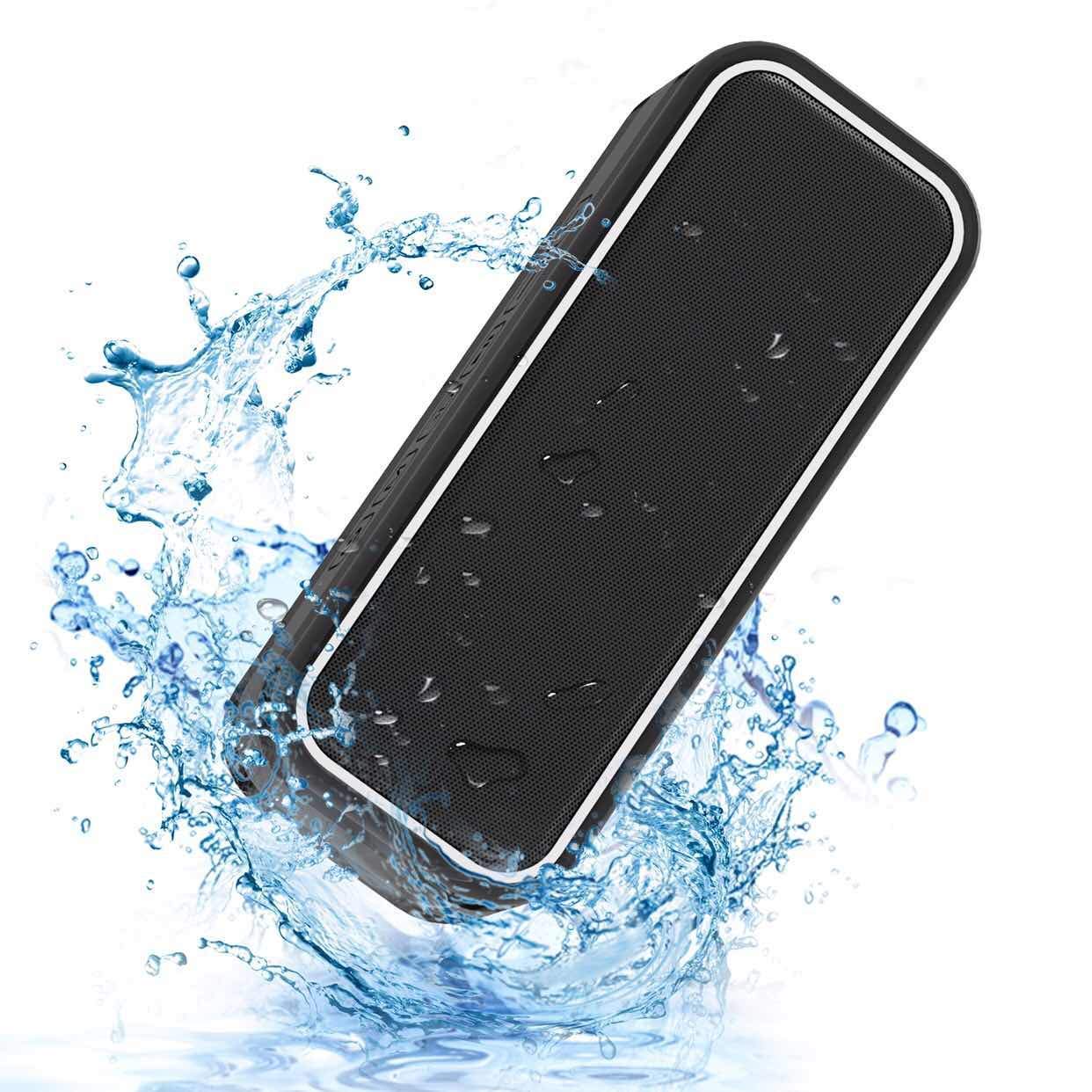 40W Portable Bluetooth Speaker with Dual Drivers, IPX7 Waterproof, 14H Playtime & TWS Pairing - Wireless Stereo Sound for iPhone, Samsung, Tablets - Perfect for Outdoor, Pool Parties & Travel