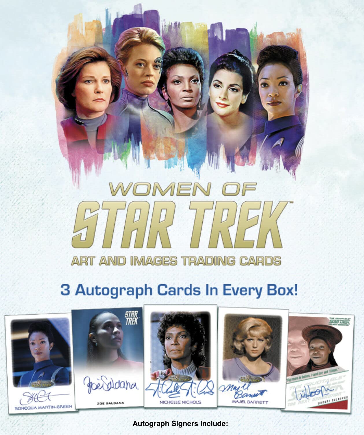 2021 Rittenhouse Archives The Women of Star Trek Art & Images Trading Cards - Factory Sealed Collector's Box | Perfect for Sci-Fi Fans, Gift Giving & Card Collectors