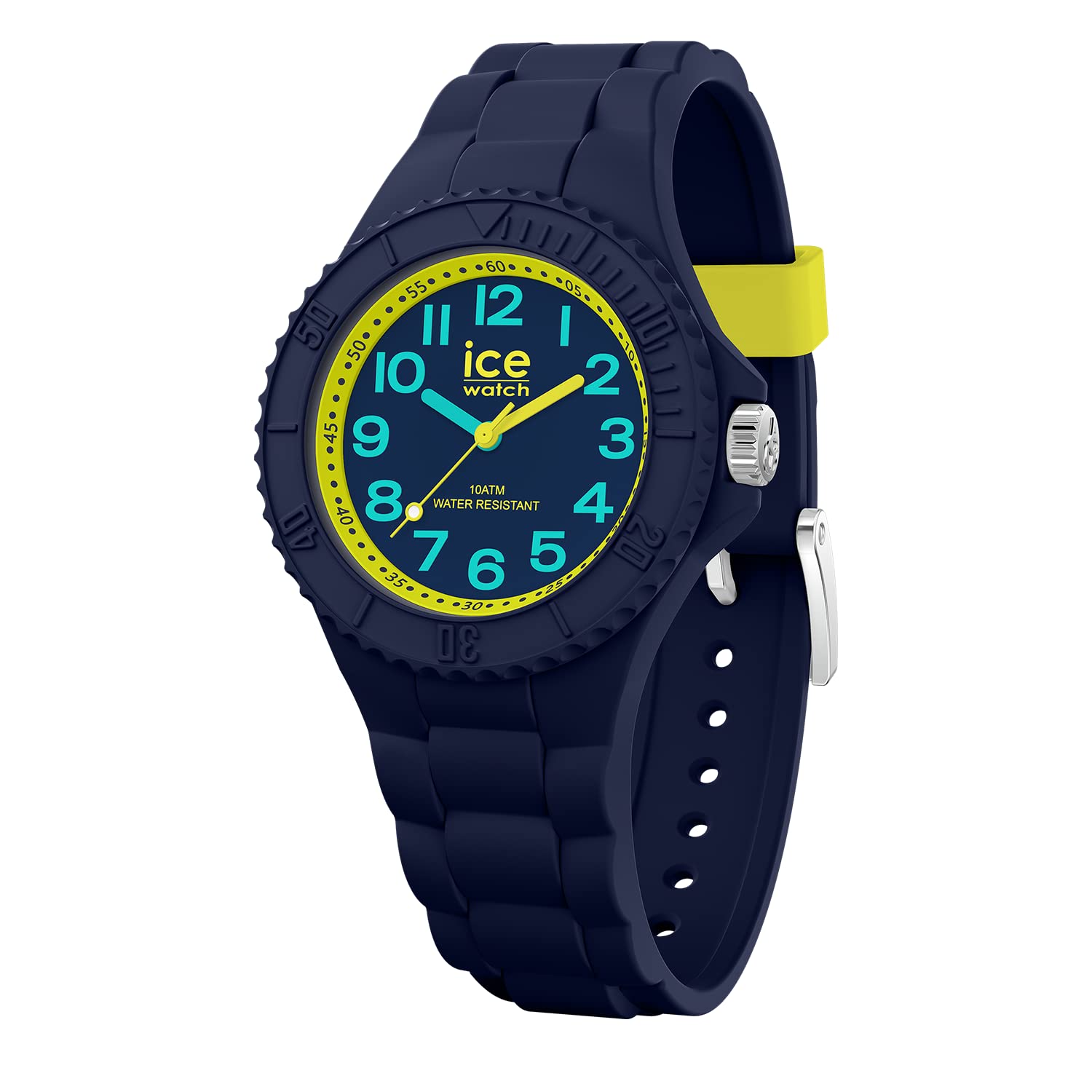 ICE-WATCH Ice Hero Dark Blue Invaders Boys Wristwatch - Waterproof Digital Watch with Silicone Strap - Extra Small (020320) - Perfect for School, Sports & Everyday Wear