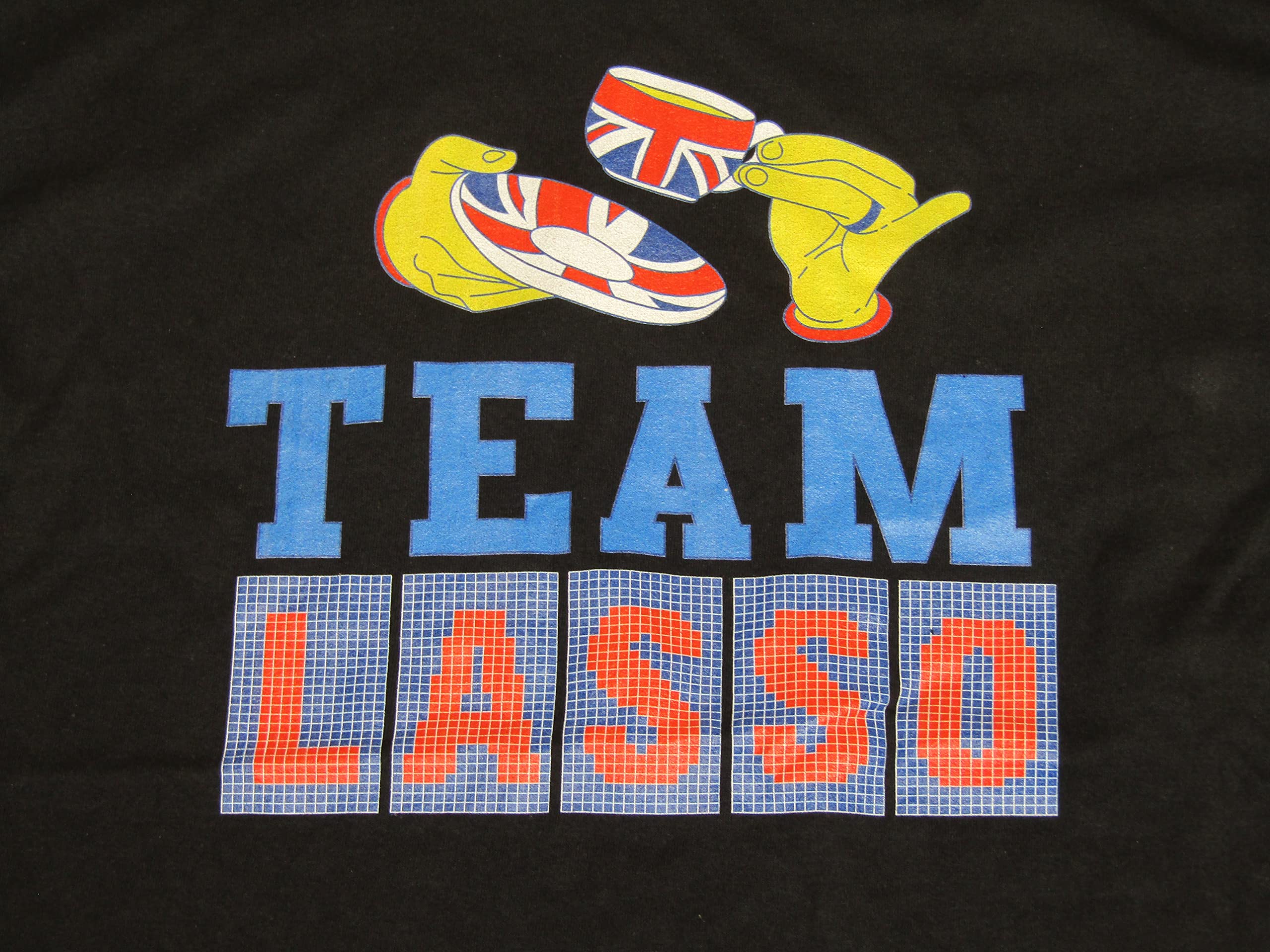 Bioworld Ted Lasso Team Lasso Coffee Cup and Saucer Set with Men's Black Long Sleeve Shirt - Perfect Gift for Soccer Fans, Office Use & TV Show Merchandise Collectors