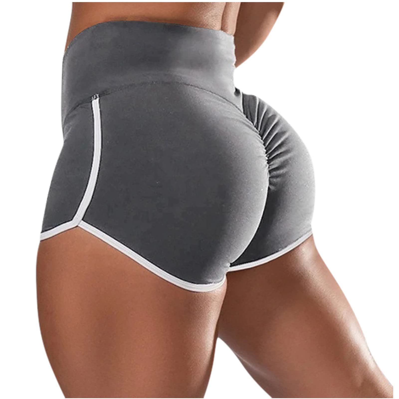 Posijego Women's High Waist Bodycon Running Pants - Summer & Fall Gym Workout Leggings, Yoga Shorts with Compression - Perfect for Jogging, Fitness Training & Casual Wear
