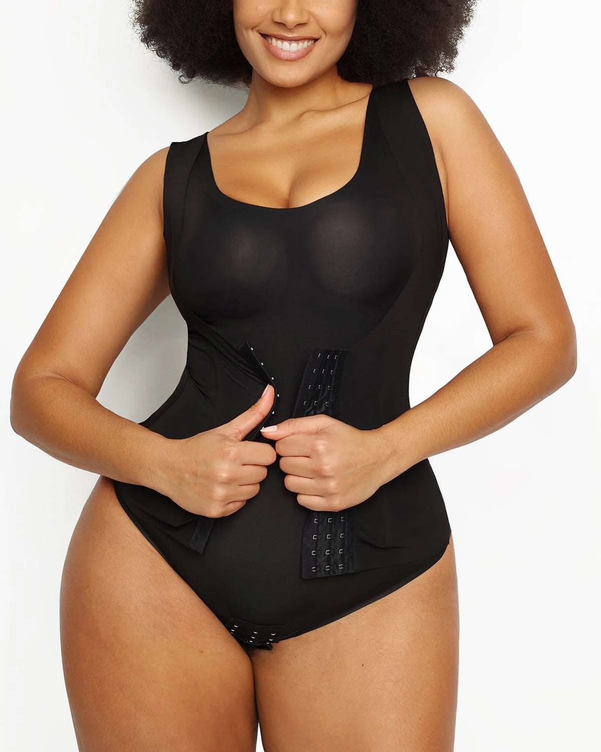 AirSlim® 3-in-1 Shaping Tank Top for Women - Slimming Shapewear Bodysuit with Built-in Bra - Perfect for Workout, Yoga & Everyday Wear