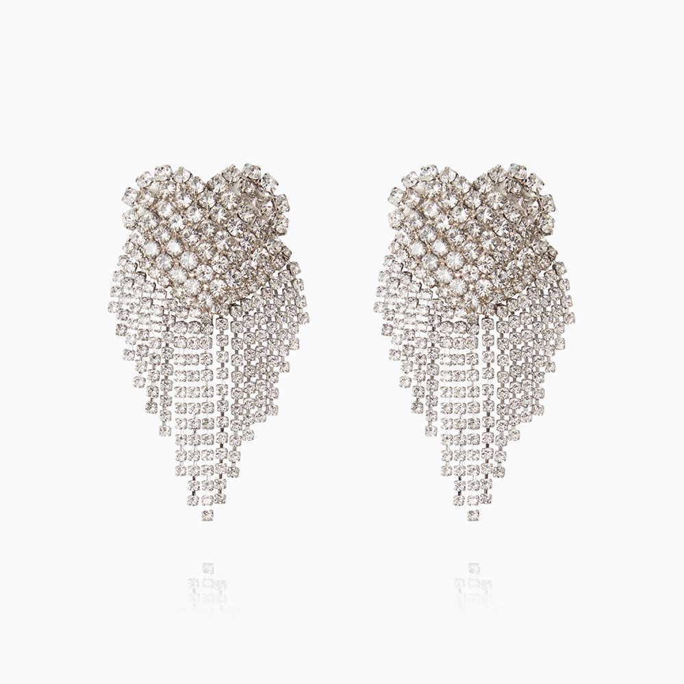 Cordelia Crystal Earrings for Women - Elegant Dangle Drop Earrings for Party, Wedding & Evening Wear
