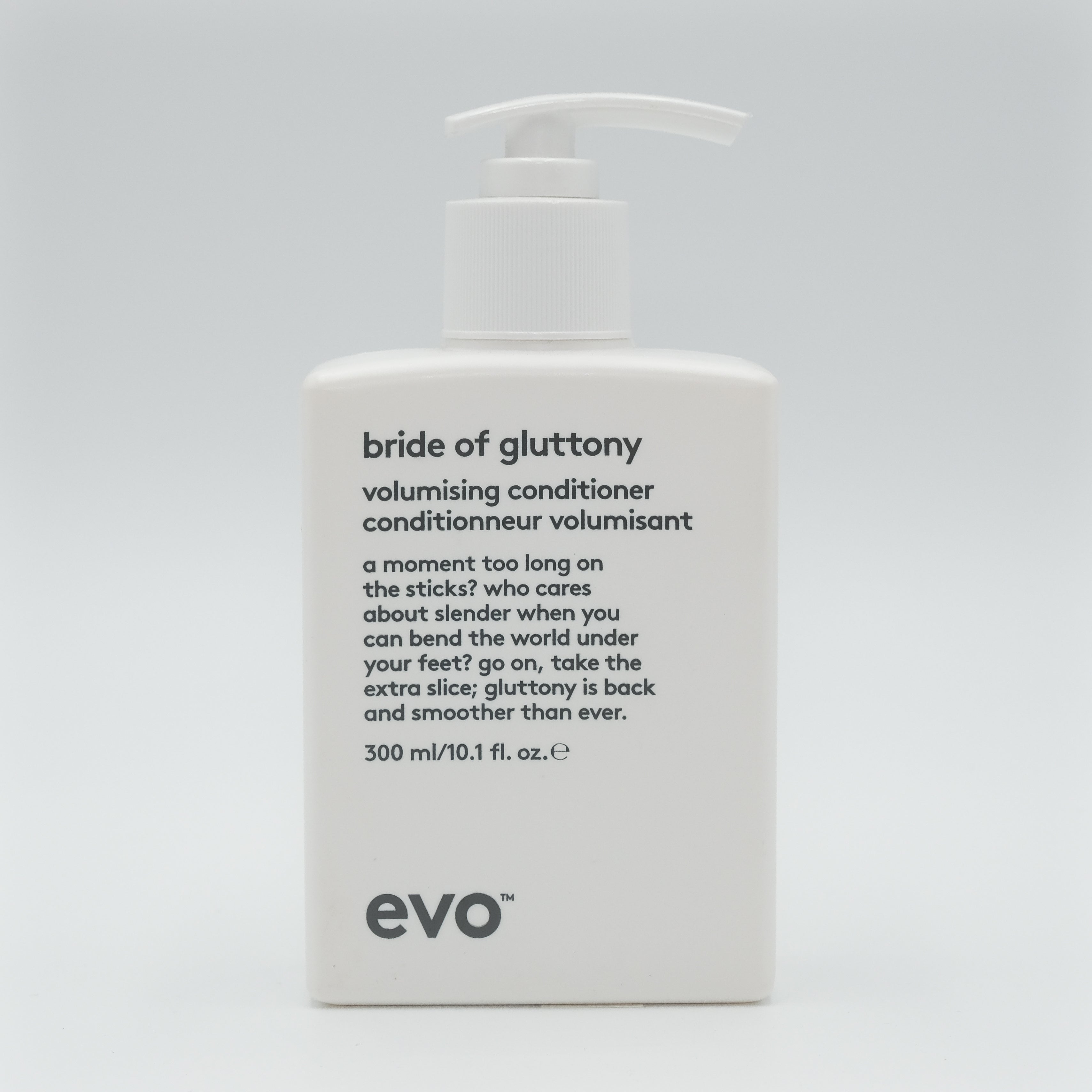 EVO Bride of Gluttony Volumizing Conditioner 10.1 oz - Thickening & Hydrating Hair Treatment for Fine, Flat Hair - Perfect for Daily Use & Salon-Quality Results at Home