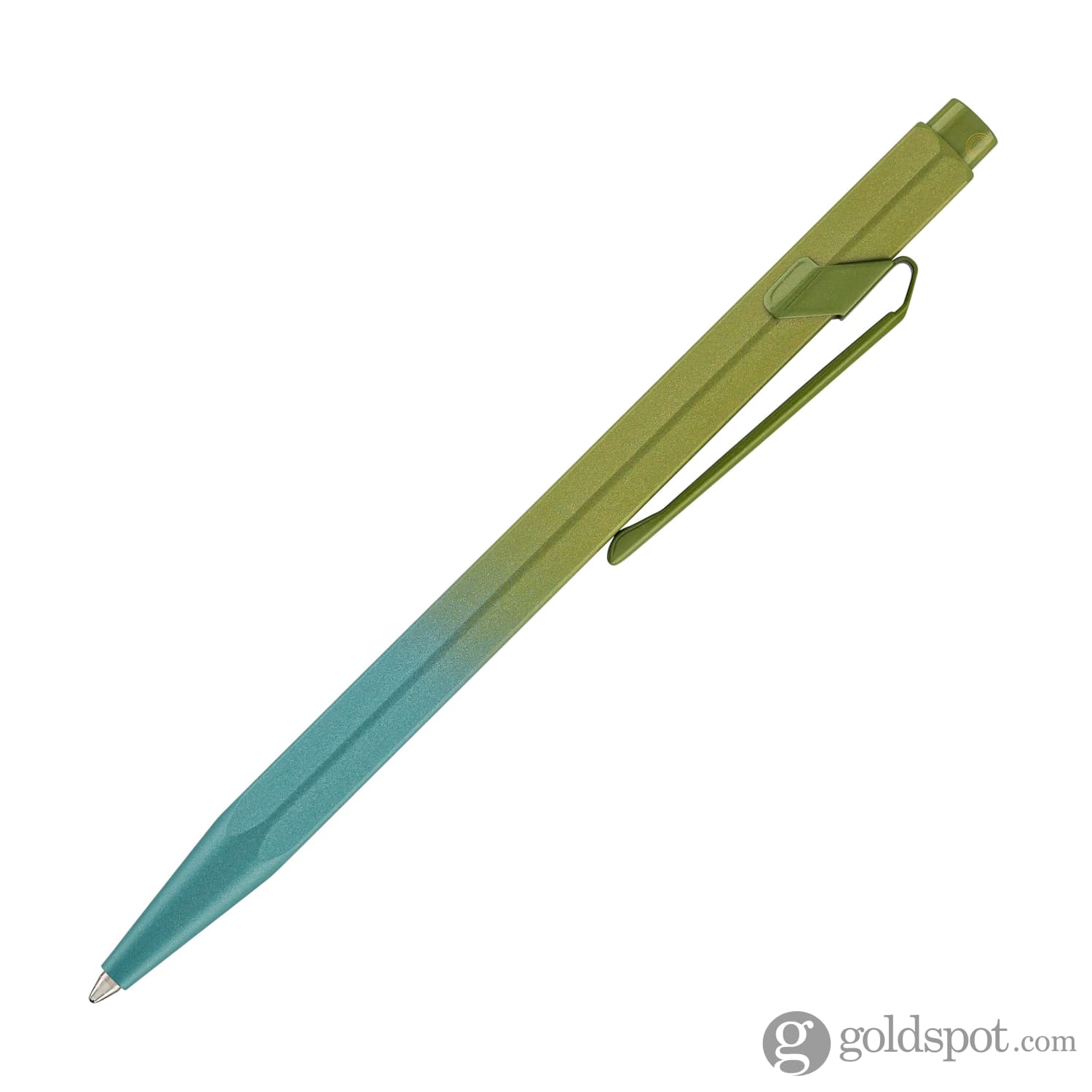 Caran d'Ache 849 Claim Your Style Ballpoint Pen - Arctic Green Limited Edition 5 | Premium Writing Instrument for Professionals, Gift Ideas & Collectors | Office, Business Meetings & Luxury Gifting