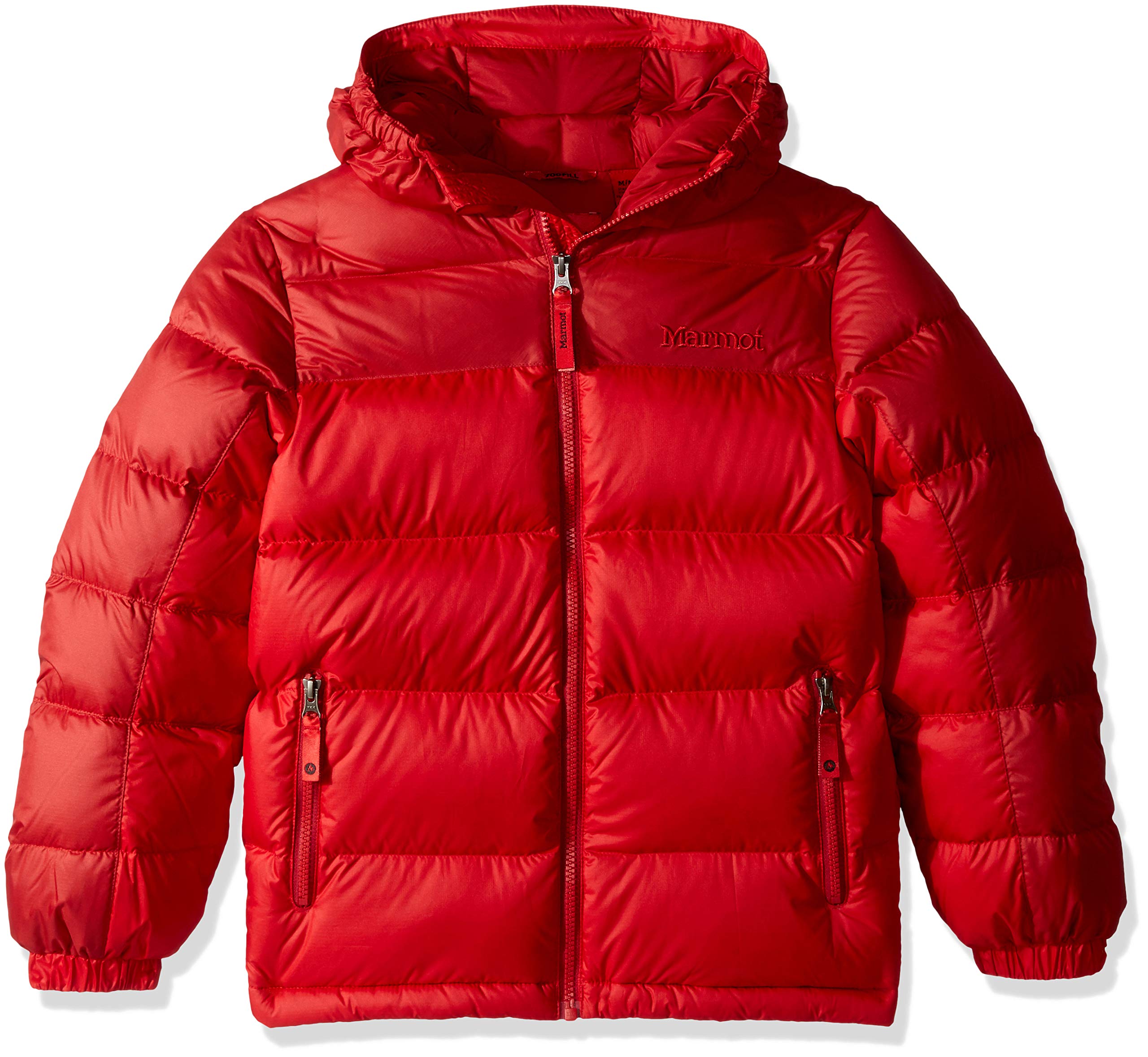 Marmot Guides Down Hooded Jacket for Boys - Lightweight Warm Winter Coat with Water-Resistant Shell - Perfect for Outdoor Activities, Skiing, and Cold Weather Adventures