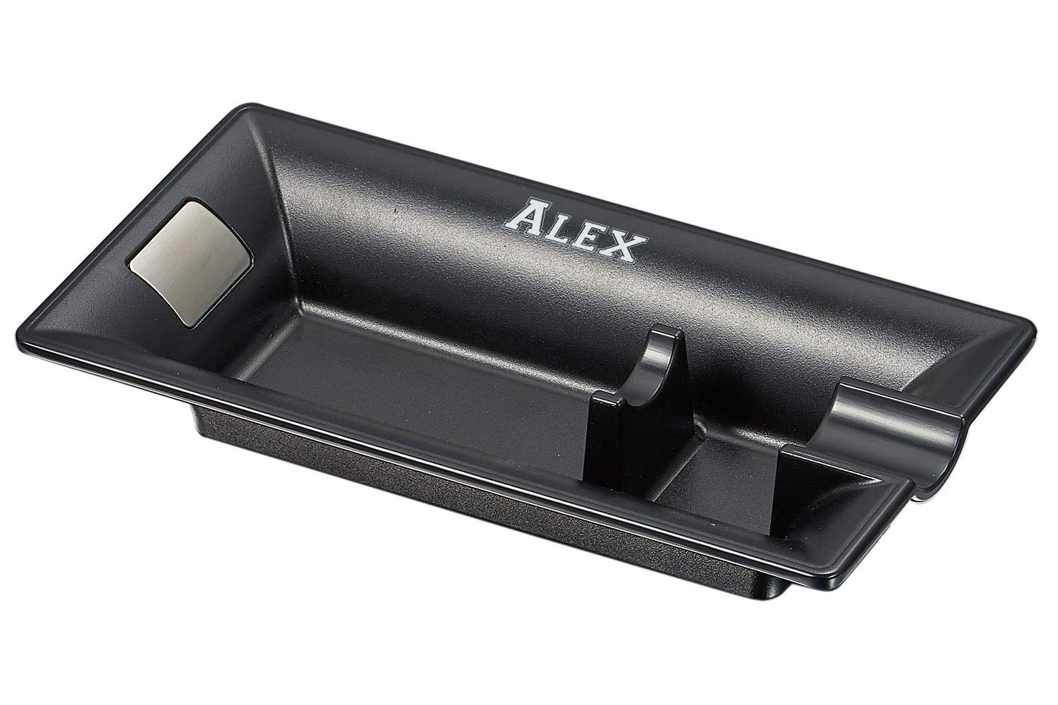Personalized Visol Viscount Cigar Ashtray with Custom Laser Engraving - Premium Smoking Accessory for Cigar Lovers, Home Bars & Outdoor Lounges