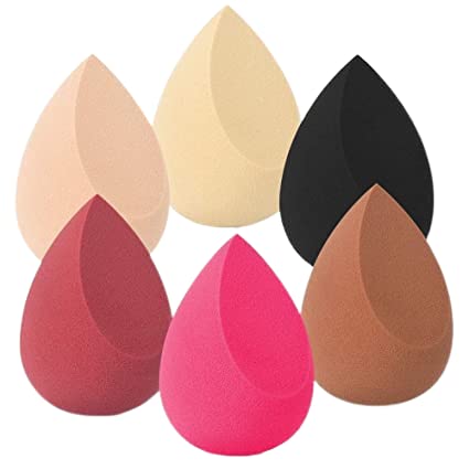 Dals Hub Premium Makeup Beauty Blender Sponge - Soft & Flawless Foundation Application for Women (Black) - Perfect for Liquid, Cream & Powder Cosmetics | Professional Makeup Tools for Everyday Use & Special Occasions