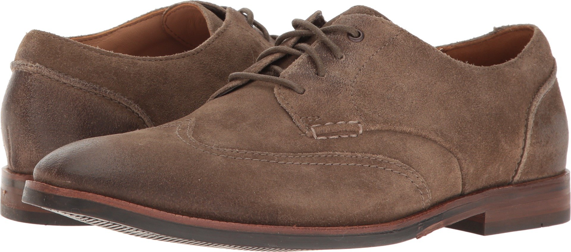 Clarks Men's Broyd Wing Oxford Shoes - Classic Comfort Dress Shoes for Business & Formal Occasions