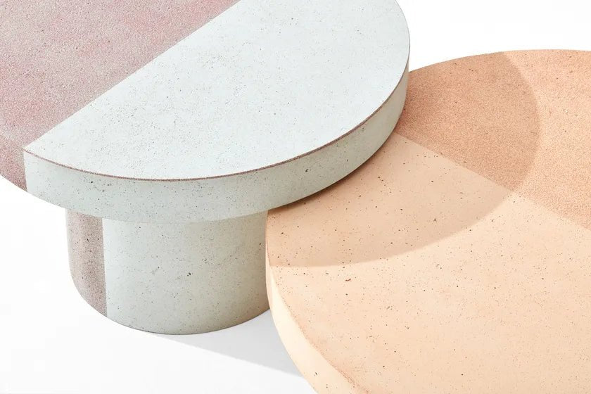 Frari Coffee Table by CIMENTO® - Modern Minimalist Living Room Furniture for Small Spaces - Perfect for Apartments, Condos & Home Decor