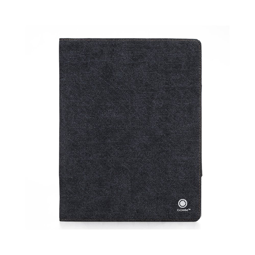 GGMM Anywhere PU Leather Case for iPad 4 - Denim Blue (iPa10103) | Slim Protective Cover with Auto Sleep/Wake | Perfect for Work, Travel & School Use