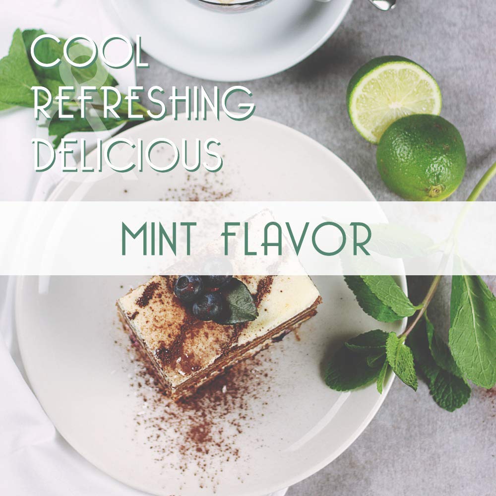 Organic Crème de Mint Syrup by Joe’s Syrup - 750 ml | Premium Organic Flavoring for Cocktails, Desserts & Coffee | Vegan & Gluten-Free