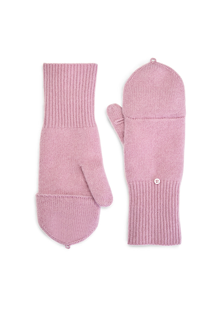 Luxury White+Warren Cashmere Pop Top Gloves - Soft & Warm Winter Accessories for Women - Perfect for Cold Weather, Travel & Outdoor Activities