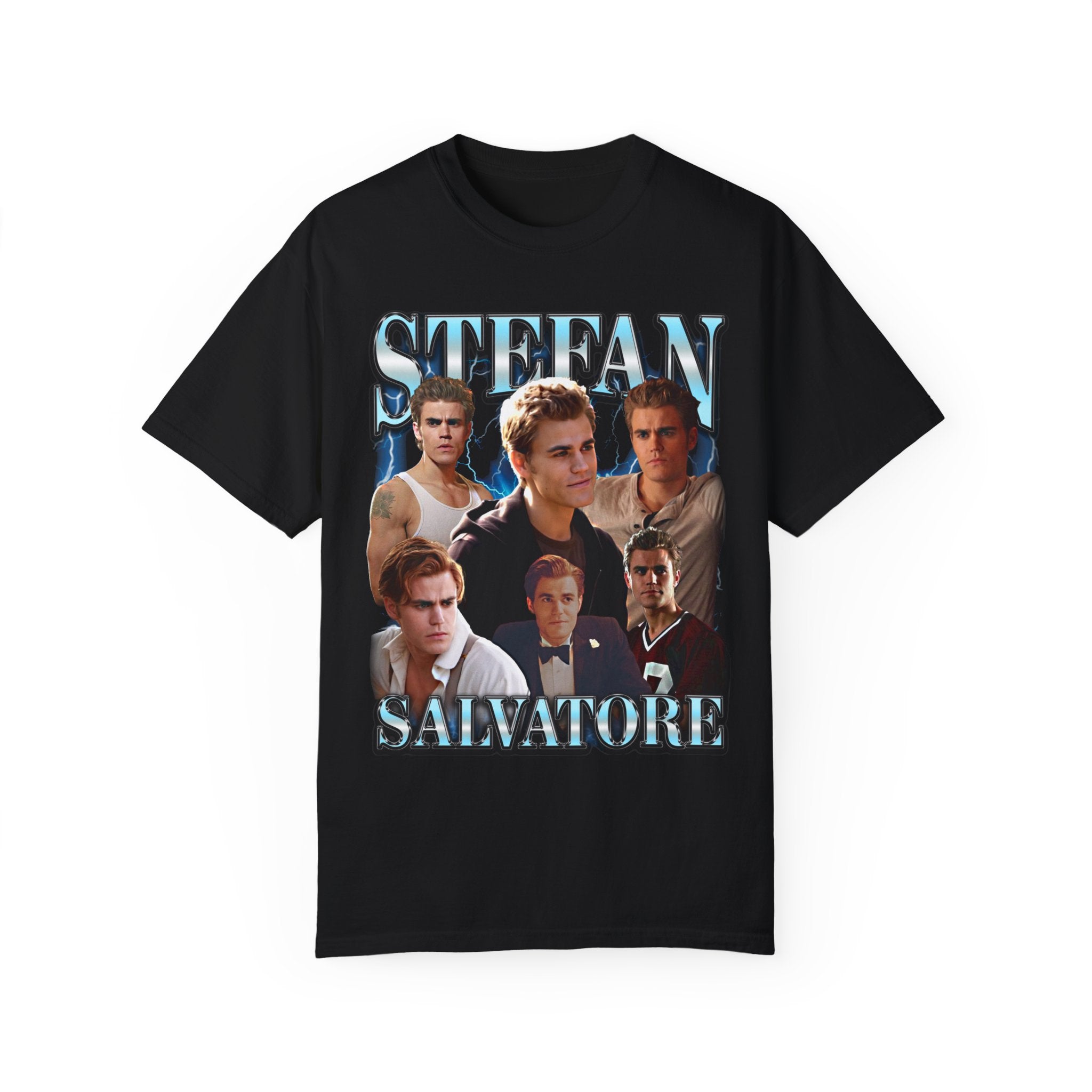 Stefan Salvatore Vintage 90s T-Shirt | The Vampire Diaries TV Show Merch | Casual Wear & Fan Collection