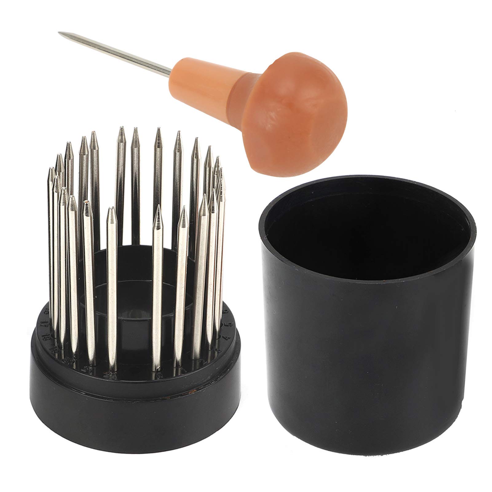 Bizofft 23-Piece Beading Tools Set for Jewelry Making - Diamond Bead Grain Tool, Stone Setting Graver with Storage Box | Perfect for DIY Jewelry, Gemstone Setting & Craft Projects