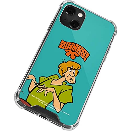 Official Scooby Doo Shaggy Design Clear Phone Case for iPhone 13 Mini - Slim Protective Cover with Scratch Resistance | Perfect for Fans, Everyday Use & Gift Giving