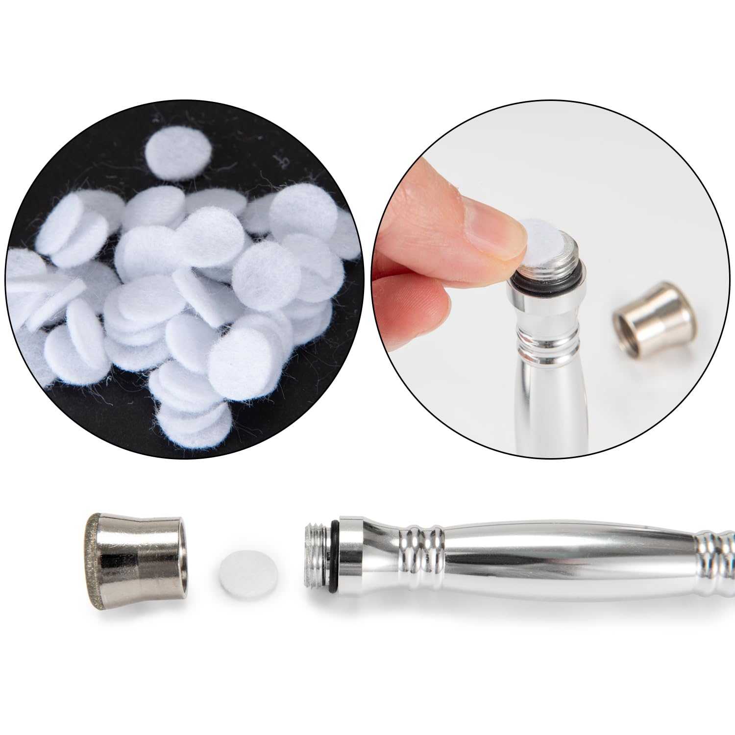 Professional Diamond Microdermabrasion Machine for Face & Body - 250Pcs Cotton Filters Included - At-Home Skin Exfoliation & Rejuvenation Treatment for Glowing Skin
