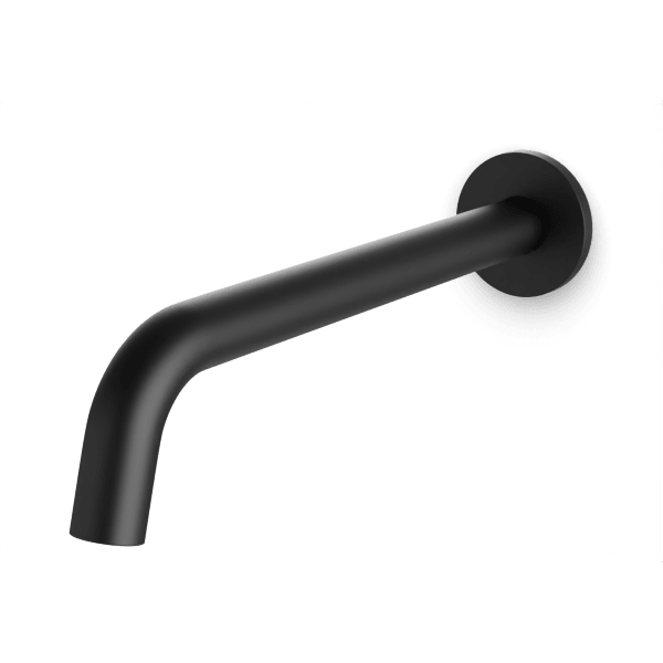 Opera Round 10 Wall Mounted Bathtub Faucet - Modern Matte Black Bathroom Tub Filler for Freestanding & Drop-in Tubs - Perfect for Spa, Luxury Master Bathroom Renovations