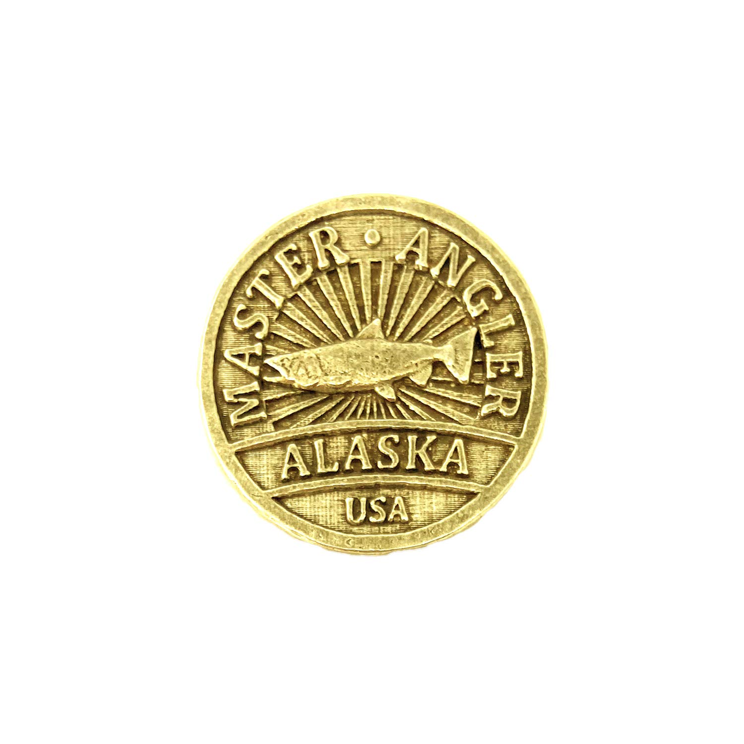 Alaska Wildlife Pins - Handmade Pewter, Copper & Gold Plated Lapel Pins - Fish & Wildlife Designs for Hat, Jacket & Gift Giving - Perfect for Outdoorsmen, Collectors & Nature Lovers