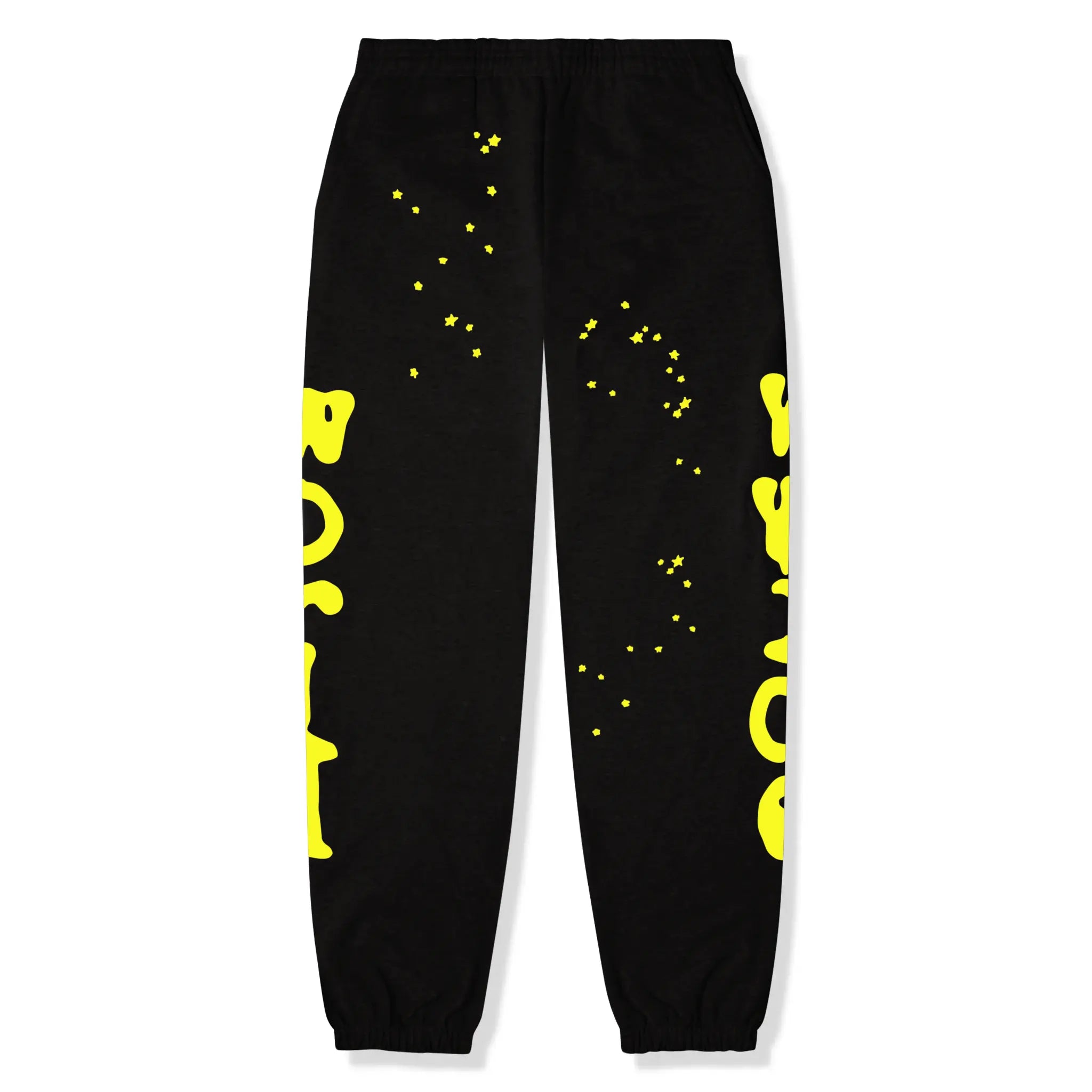 Sp5der Beluga Onyx Yellow Tracksuit for Men - Stylish Hoodie & Jogger Set - Comfortable Streetwear Outfit for Gym, Running, and Casual Wear