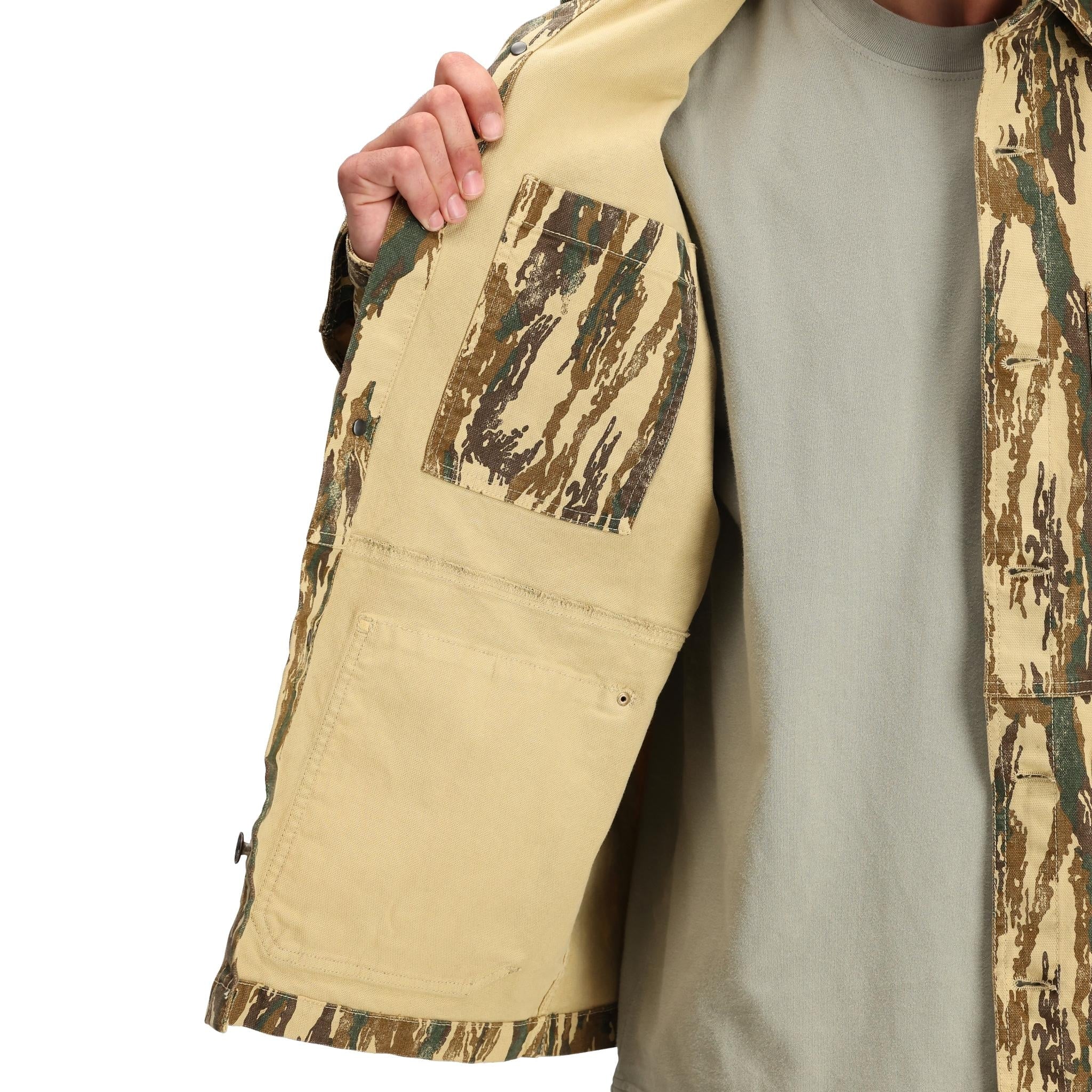 Men's Utility Jacket - Durable & Stylish Outdoor Workwear for Hiking, Camping & Everyday Wear