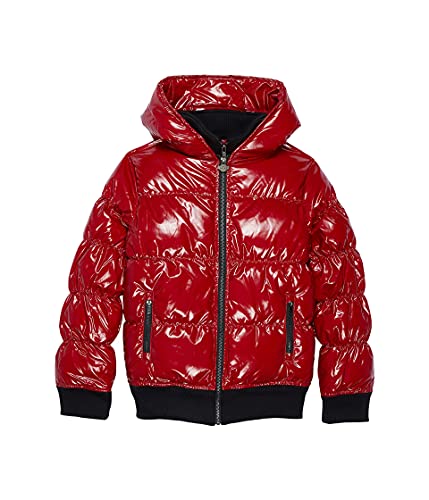 Appaman Girls' Flurry Double Layer Hooded Winter Coat - Warm Fleece-Lined Jacket for Toddler, Little & Big Kids - Perfect for Snow Play, School & Outdoor Activities