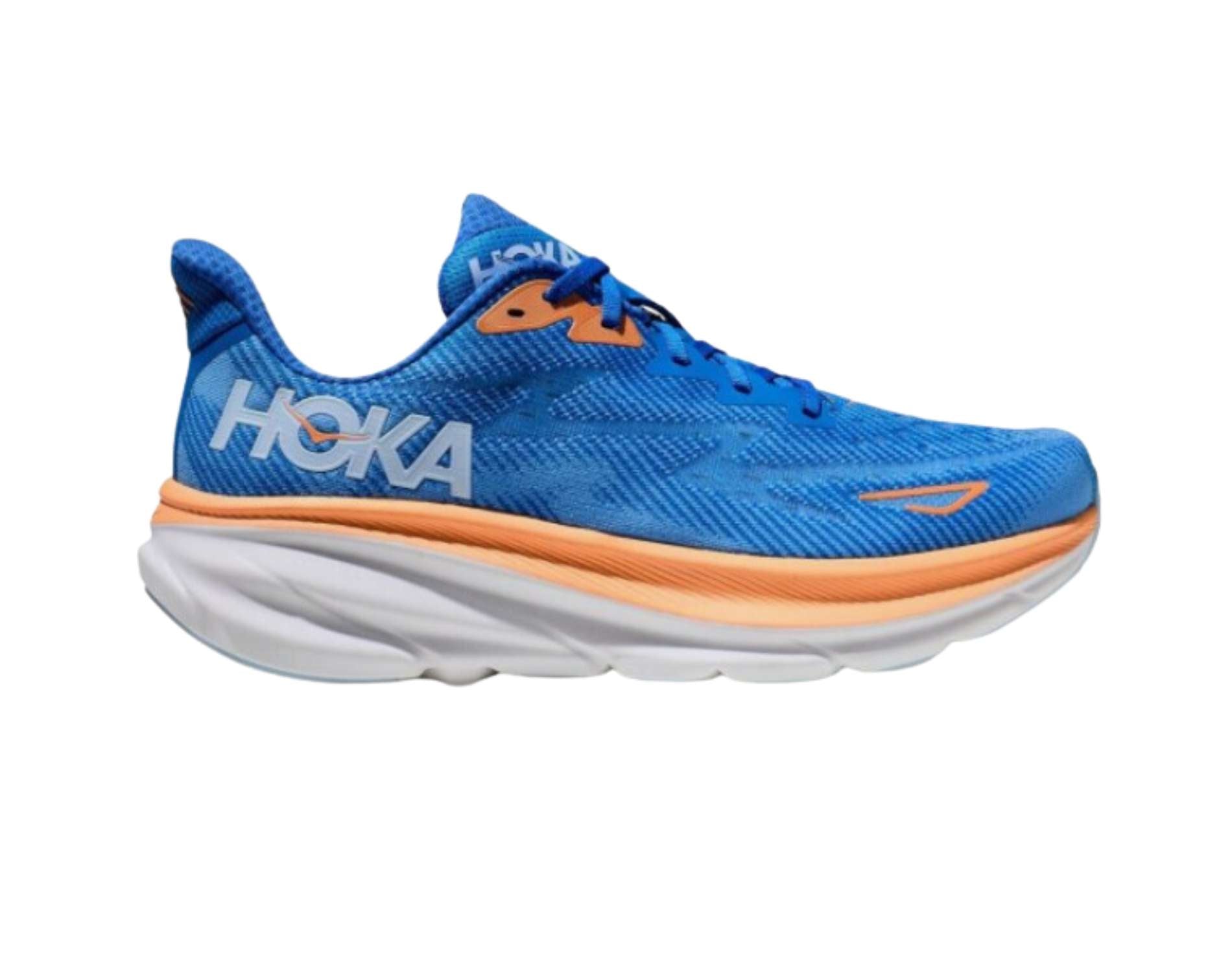Hoka One One Clifton 9 Men's Running Shoes - Lightweight Cushioned Road Running Sneakers for Marathon Training & Daily Jogging