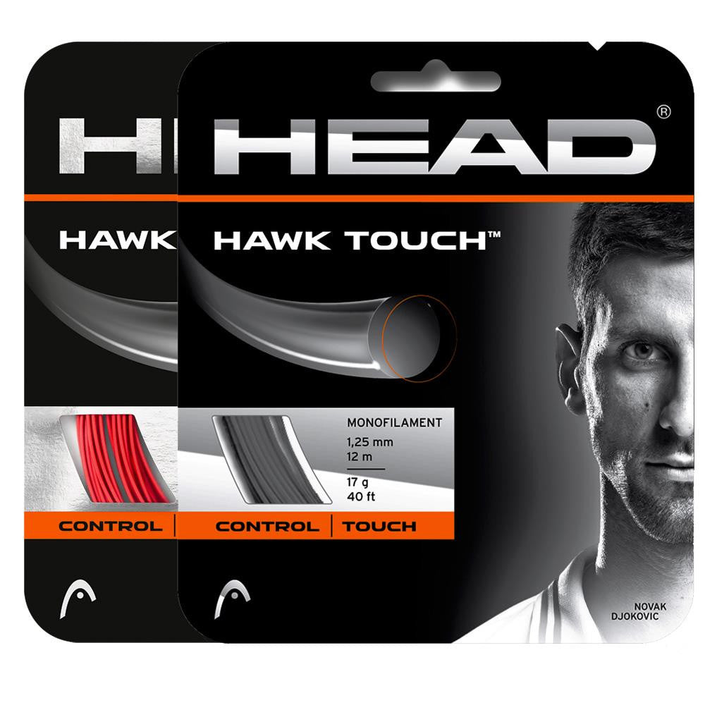 Head Hawk Touch String Set - High Performance Tennis Strings for Enhanced Control & Spin | Perfect for Competitive Play & Training