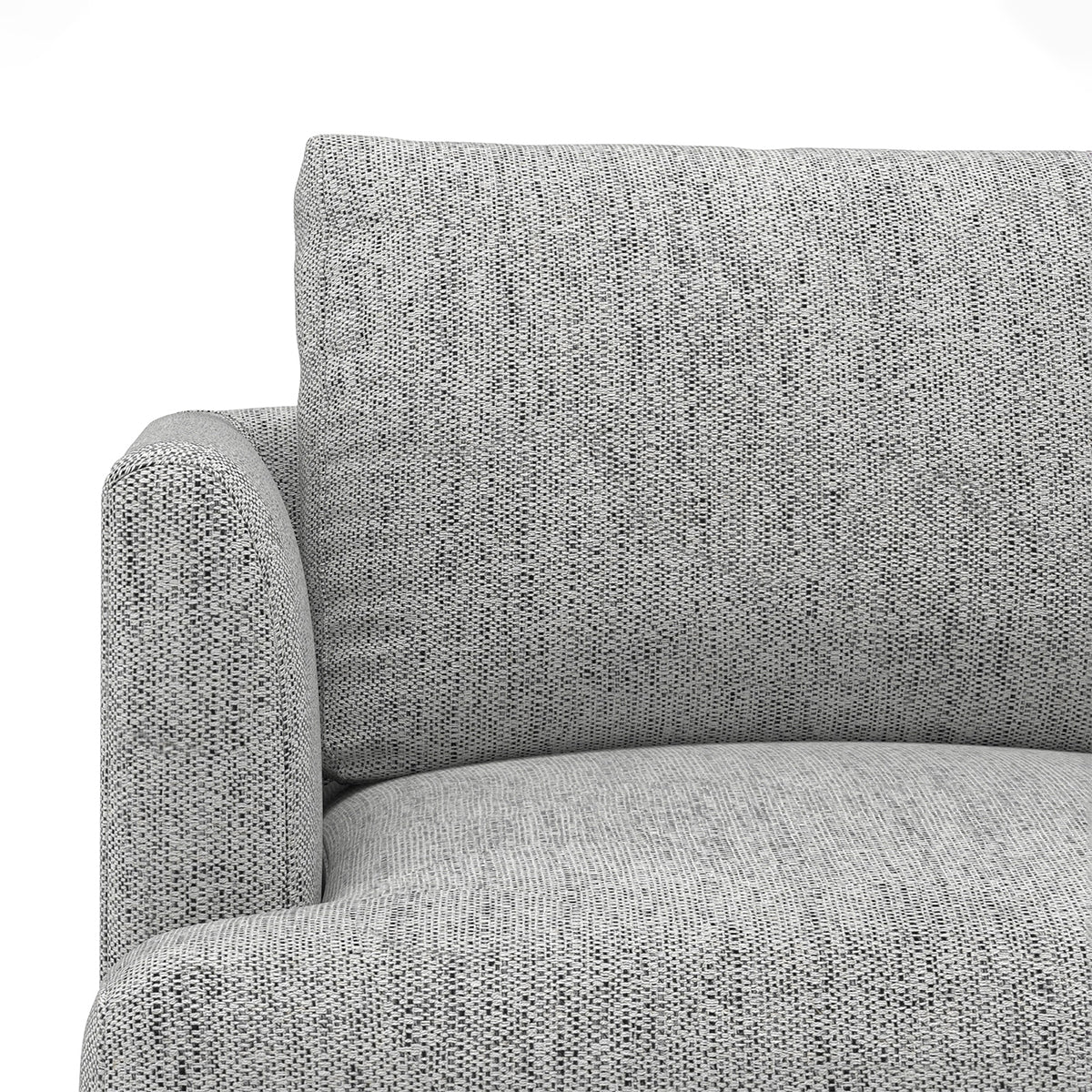 Jaspa Linen Armchair - Modern Comfortable Lounge Chair for Living Room, Bedroom & Office - Perfect for Relaxing, Reading & Home Decor